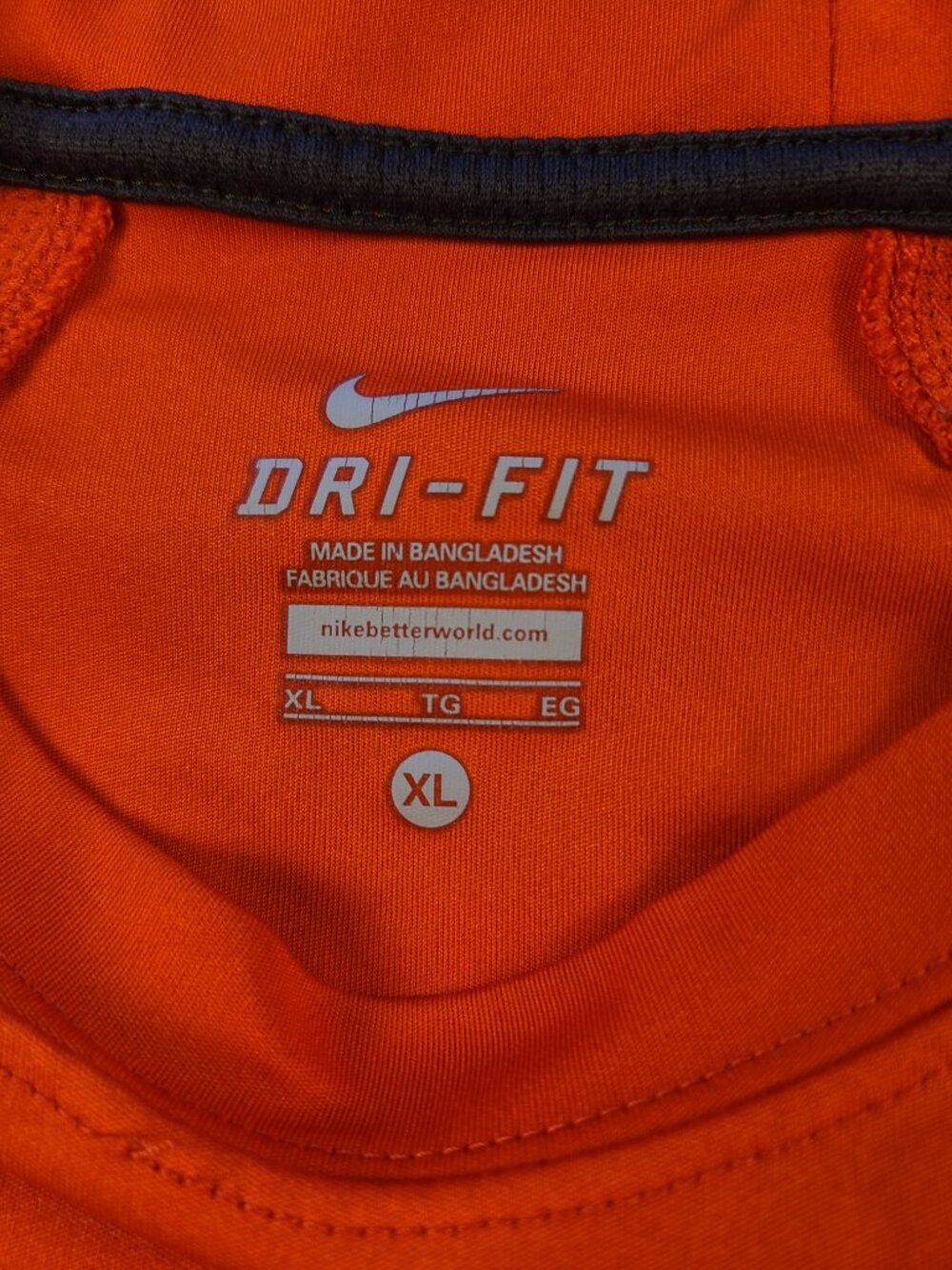 Nike Tee Shirt DRI-Fit Boys XL orange - Picture 5 of 10